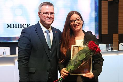 Журналист БЕЛТА стала лауреатом премии БСЖ 