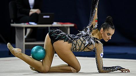 Алина Горносько выиграла вторую медаль на ЧМ по художественной гимнастике