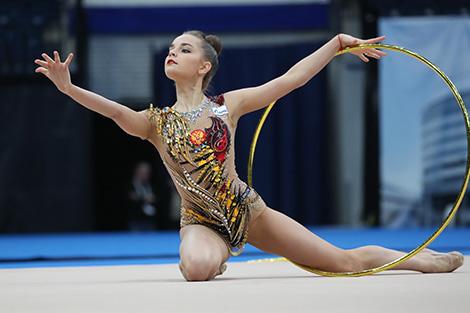 Две медали завоевали белорусские грации на ЧЕ по художественной гимнастике