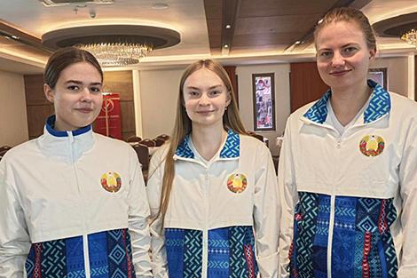 Женская сборная Беларуси по шашкам стала победителем командного чемпионата мира