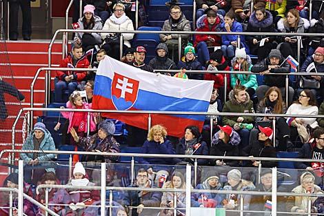 Хоккеисты Словакии с победы над Швейцарией стартовали на Рождественском турнире