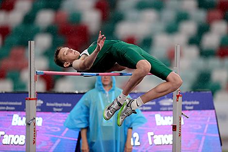 Белорусский прыгун в высоту Максим Гапов взял бронзу на II Играх стран СНГ