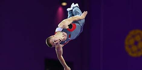 Страницы белорусского спорта. Акробатика. Прыжки на батуте