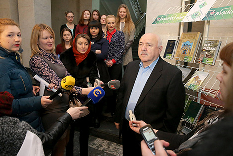 Чергинец: Союз писателей Беларуси продолжит оказывать помощь молодым авторам