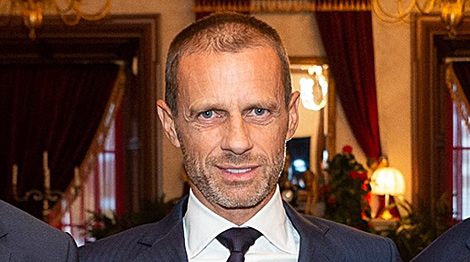Чеферин: УЕФА поможет Белорусской федерации футбола развивать вид спорта в стране