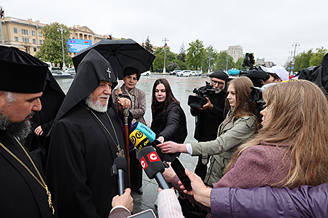 Католикос Гарегин Второй: в годы ВОВ на белорусском направлении сражались около 50 тыс. армян