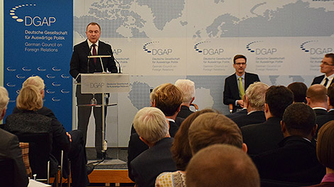 Макей в Германии рассказал о знаковых международных инициативах руководства Беларуси