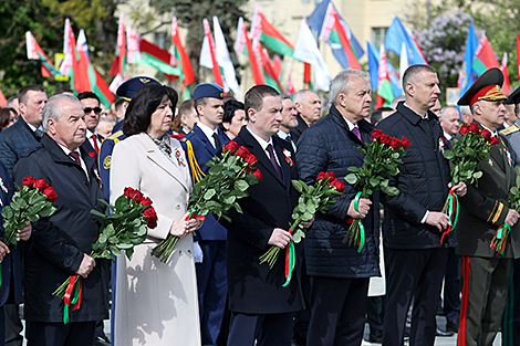 Сергеенко: в каждой белорусской семье война отзывается и болью, и страданиями, и радостью от Победы