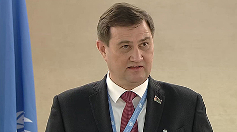 Рыженков на площадке ООН: на Беларусь навесили миллион ярлыков в области прав человека