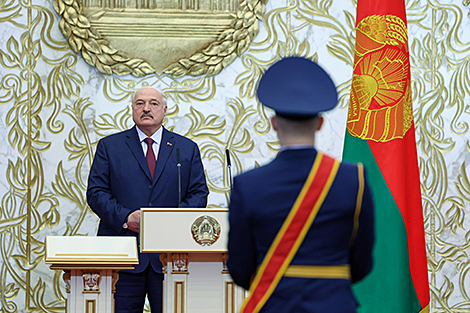 Лукашенко на инаугурации: выбор сделан, наступает время новых побед!