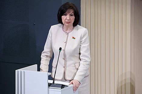 Кочанова: укрепление статуса семьи и популяризация традиционных ценностей - национальный приоритет Беларуси