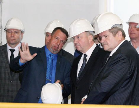 Кобяков: Модернизация Могилевского металлургического завода открывает перед ним новые перспективы