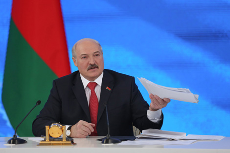 Лукашенко: Никогда не смирюсь с оскорблениями белорусского государства и народа