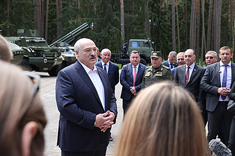 Лукашенко назвал условия использования ядерного оружия с территории Беларуси