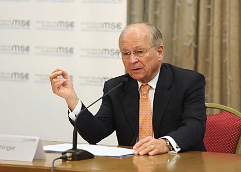 Председатель МКБ Ишингер впечатлен позицией Президента Беларуси по ситуации в Украине