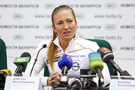 Дарья Домрачева планирует быть весь олимпийский сезон в хорошей форме
