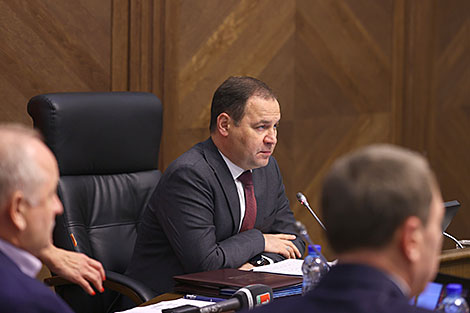 Belarus prime minister sums up results of social, economic development in H1 2021