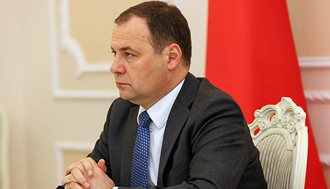 Golovchenko, Mishustin discuss economy, measures to combat COVID-19