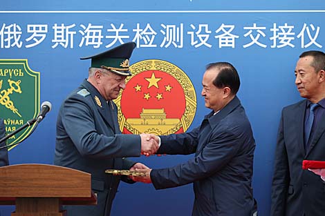 Belarus’ Customs gets technical aid from China