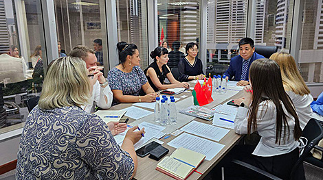 Belarusian food products on display in Hong Kong