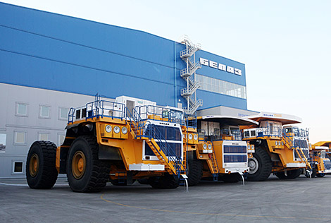 Belarusian dump trucks entering Indian market