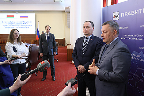 Belarus, Russia's Irkutsk Oblast sign contracts worth $9.4m