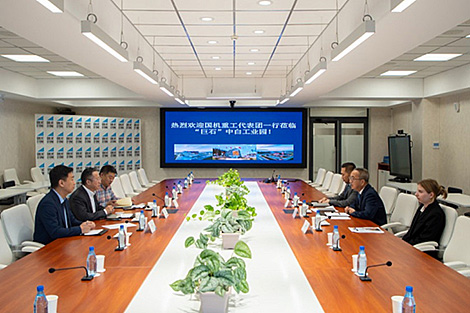 China-Belarus Industrial Park Great Stone, Sinomach Heavy Industry discuss cooperation