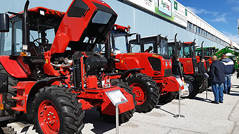 MTZ products on display at international agricultural fair in Bulgaria