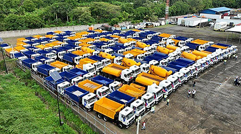 Belarus delivers 128 MAZ vehicles to Nicaragua
