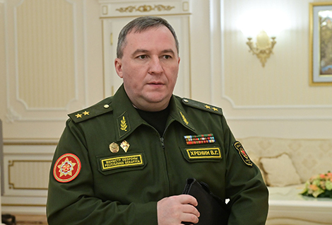 Belarus’ defense minister on visit to Azerbaijan