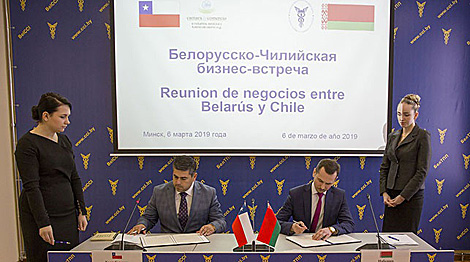 Chambers of commerce of Belarus, Chilean Osorno sign memorandum of understanding