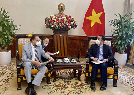 Belarus’ ambassador meets with Vietnam’s deputy foreign minister
