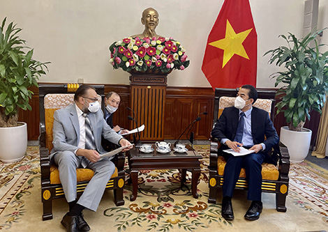 Belarus’ ambassador meets with Vietnam’s deputy foreign minister