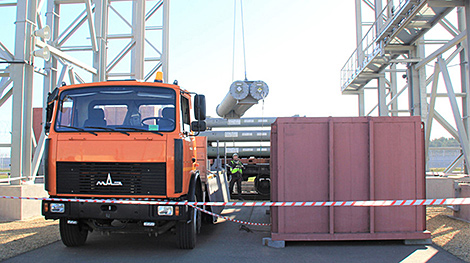 Belarusian nuclear power plant’s second unit’s nuclear fuel delivered