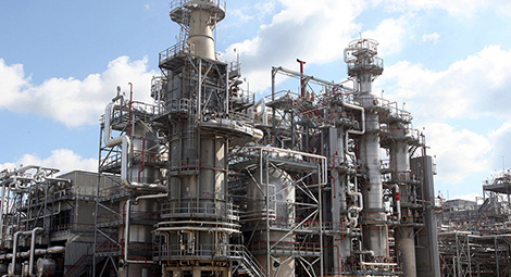 Construction of sulfur plant nearing completion at Mozyr Oil Refinery