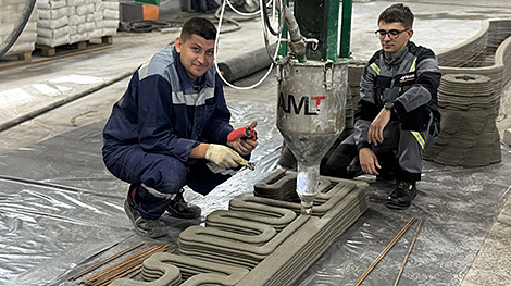 Belarusian Cement Company builds concrete 3D printer