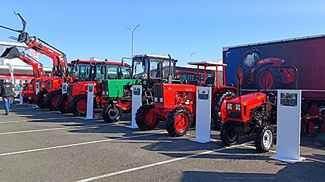 Belarusian tractor for southern countries presented in Russian Kazan