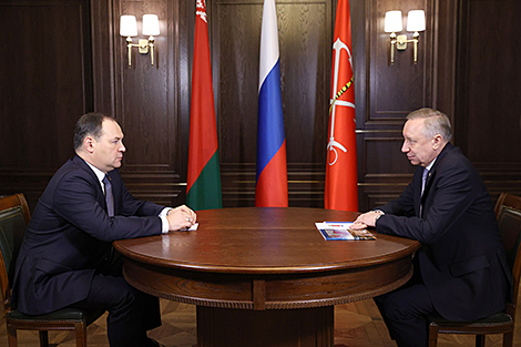 PM: Momentum in trade between Belarus, St. Petersburg continues