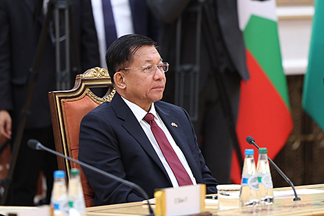 Min Aung Hlaing: Myanmar is very interested in promoting economic relations with Belarus