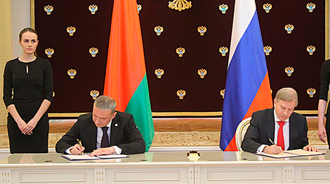 Belarus, Russia sign agreement on transshipment of oil products