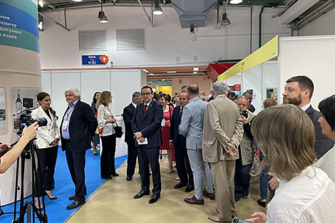 Belarus presents national stand at Moscow Book Fair