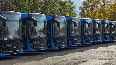 Belarusian MAZ to make another 55 buses powered by gas engine fuel for Russian Krasnoyarsk