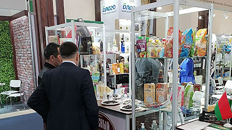 Belarusian Belgospishcheprom participating in food expo in Uzbekistan