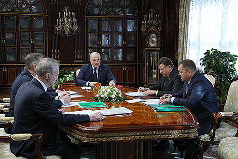 Lukashenko briefed on forest clean-up after January storm