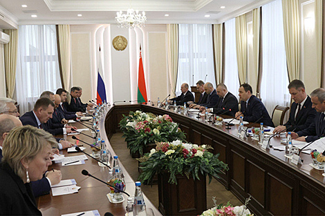 PM names Belarus' cooperation priorities with Russia’s Kaluga Oblast