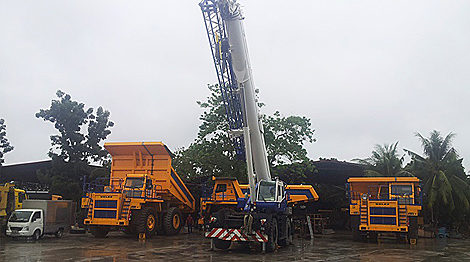 Belarusian BelAZ ships new batch of haul trucks to Philippines