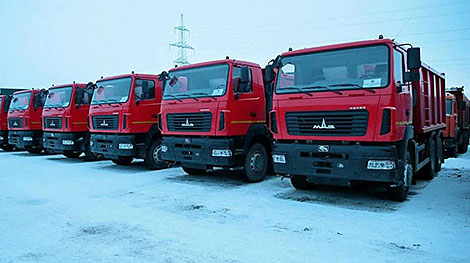 Belarus’ MAZ ships dump trucks to Russia’s Altai Territory