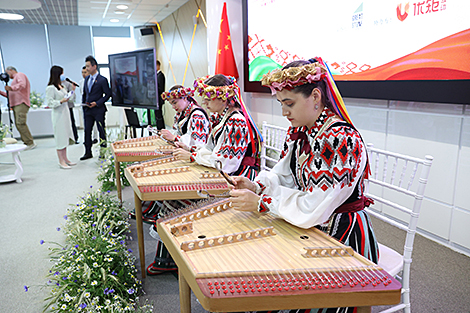 Национальный павильон Беларуси открылся на китайских платформах Jingdong и Douyin