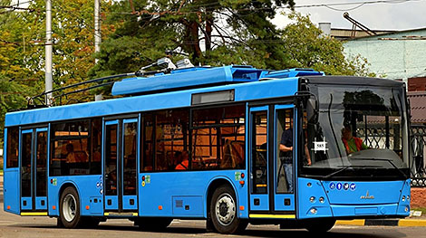 Промышленная кооперация: в Харьков поставлено 50 белорусских автономных троллейбусов