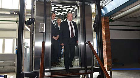 Инновационный белорусско-российский лифт презентовали в Москве